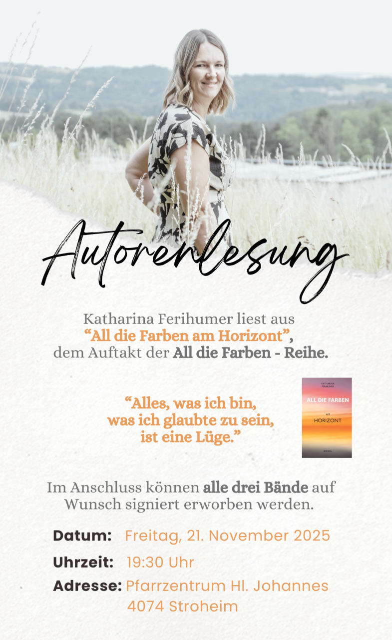 Katharina Ferihumer in einem Weizenfeld stehend