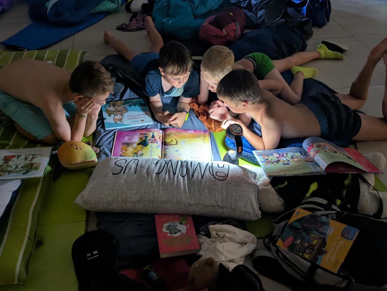 LEsenacht in der Bücherei